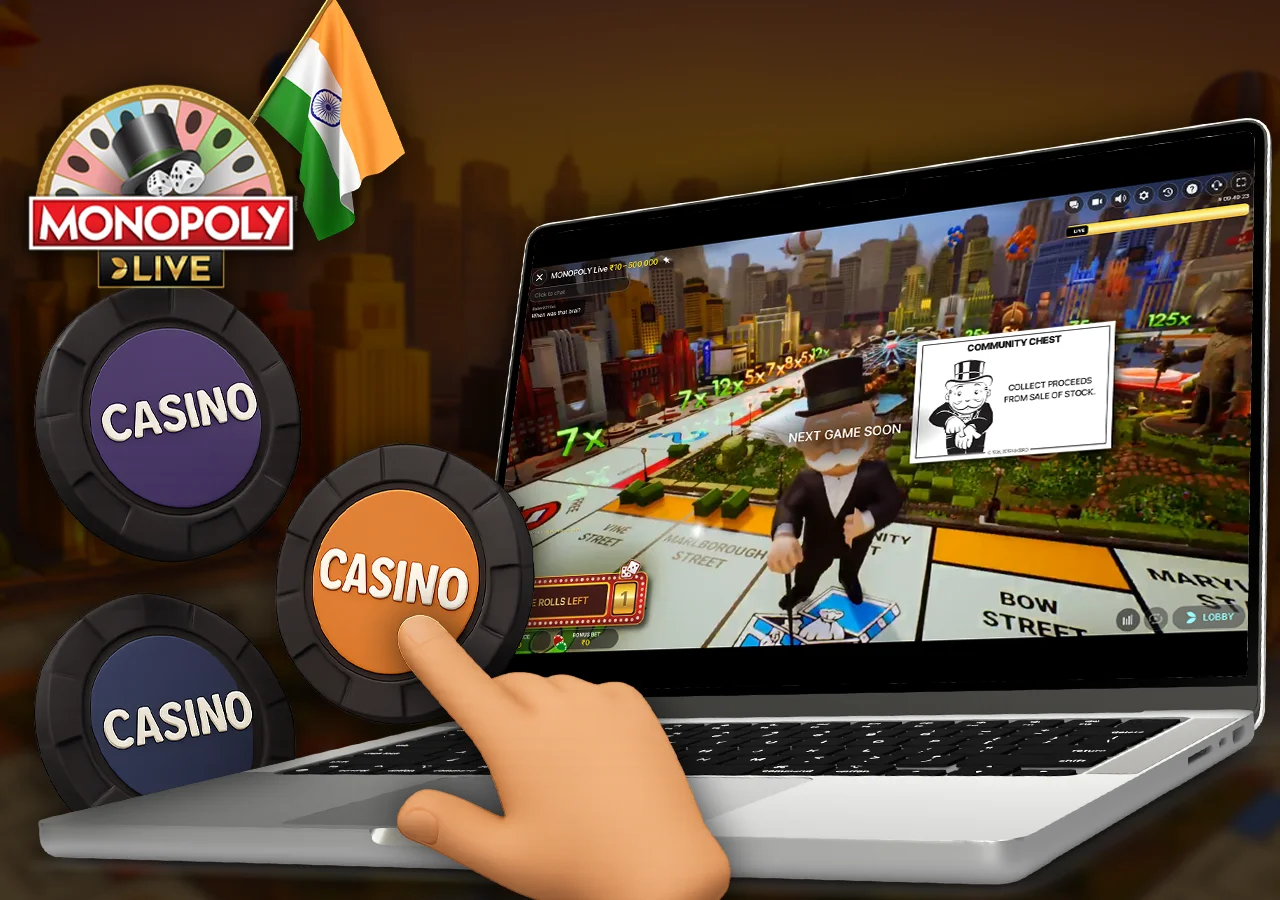 Find licensed casinos in India that offer live table games with interactive features.